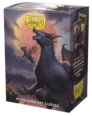 Dragon Shield Standard Size Brushed Art Sleeves - Halloween 2023 (100 Sleeves)