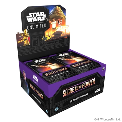 FFG - Star Wars: Unlimited - Secrets of Power Booster Display (24 Booster) - EN