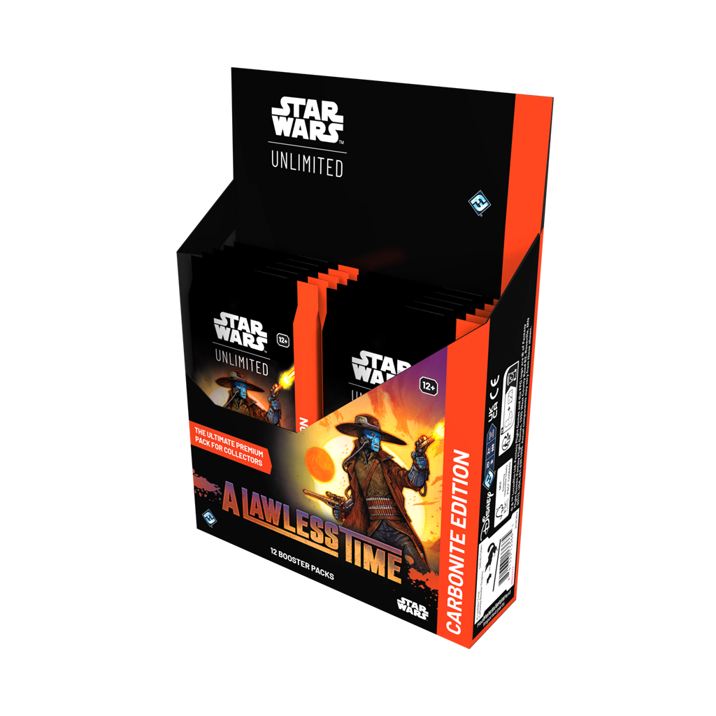 FFG - Star Wars: Unlimited - A Lawless Time Carbonite Booster Display (12 Booster) - EN