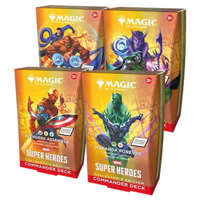 MTG - EN - Marvel Super Heroes Collector's Commander Deck Display