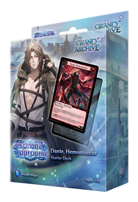 Grand Archive TCG: Dante, Hemomancer Starter Deck Display (8 Decks) - EN