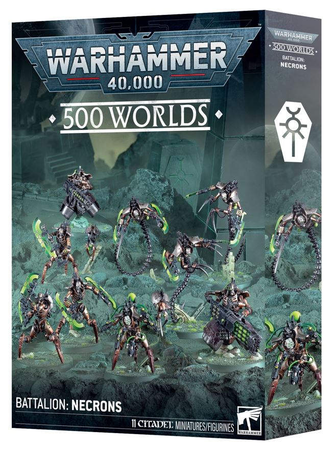 Warhammer 40K - 500 Worlds Battalion - Necrons