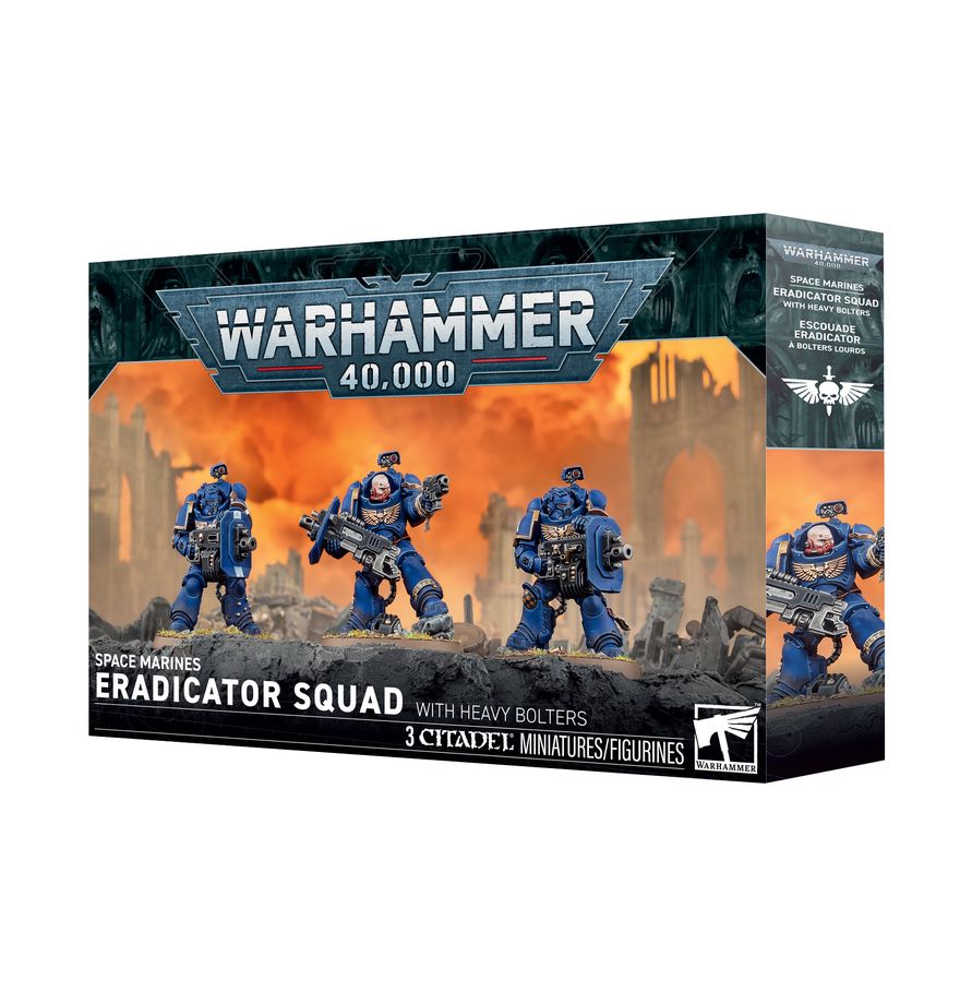 Warhammer 40K - Space Marines - Eradicator Squad (with Heavy Bolters)