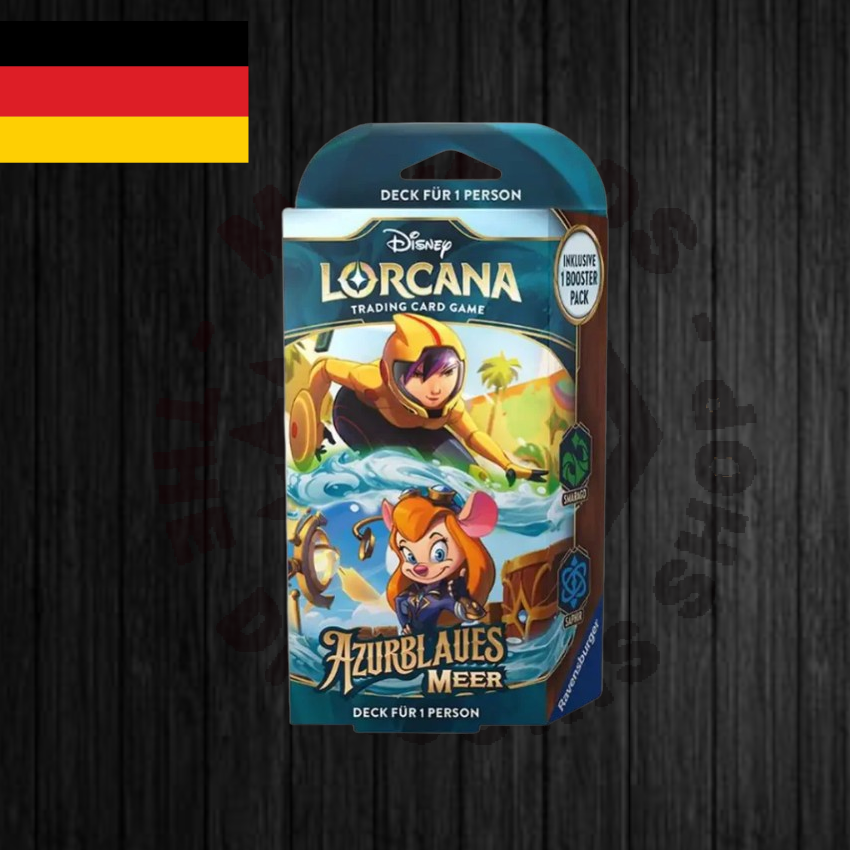 Disney Lorcana: Azurblaues Meer - Starter Deck - DE