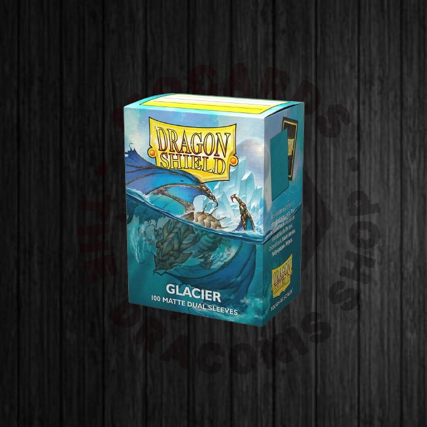 Dragon Shield Dual Matte Sleeves - Glacier Miniom (100 Sleeves)