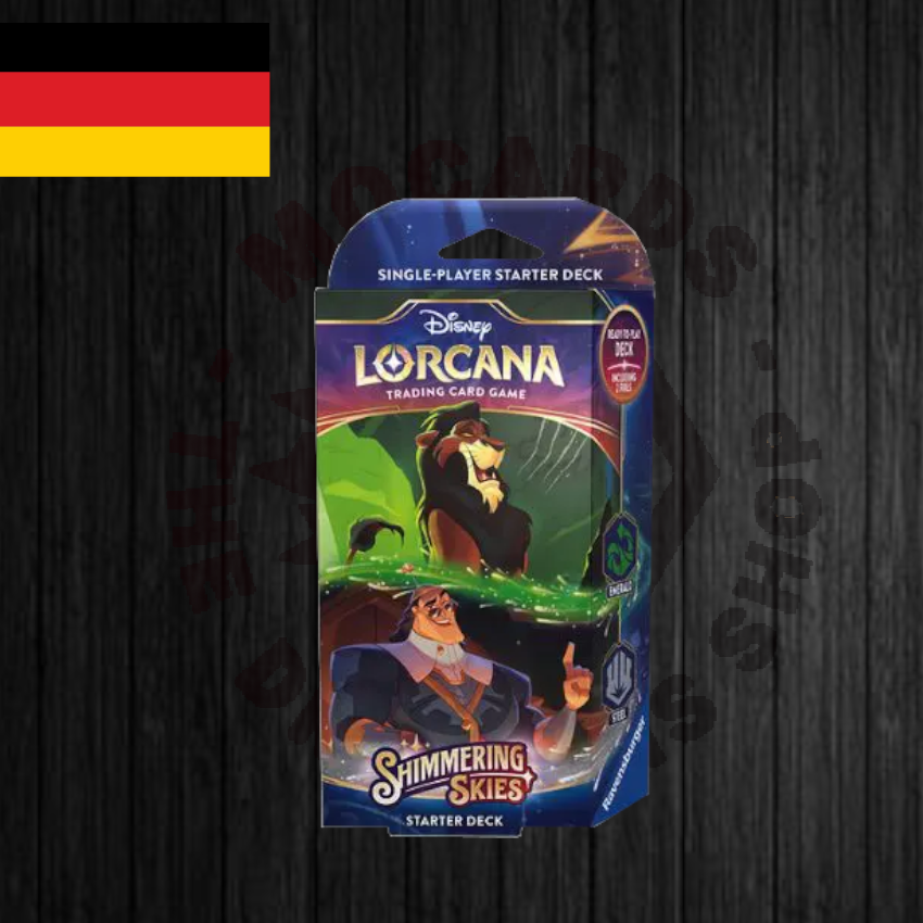 Disney Lorcana: Shimmering Skies - Starter Deck - DE