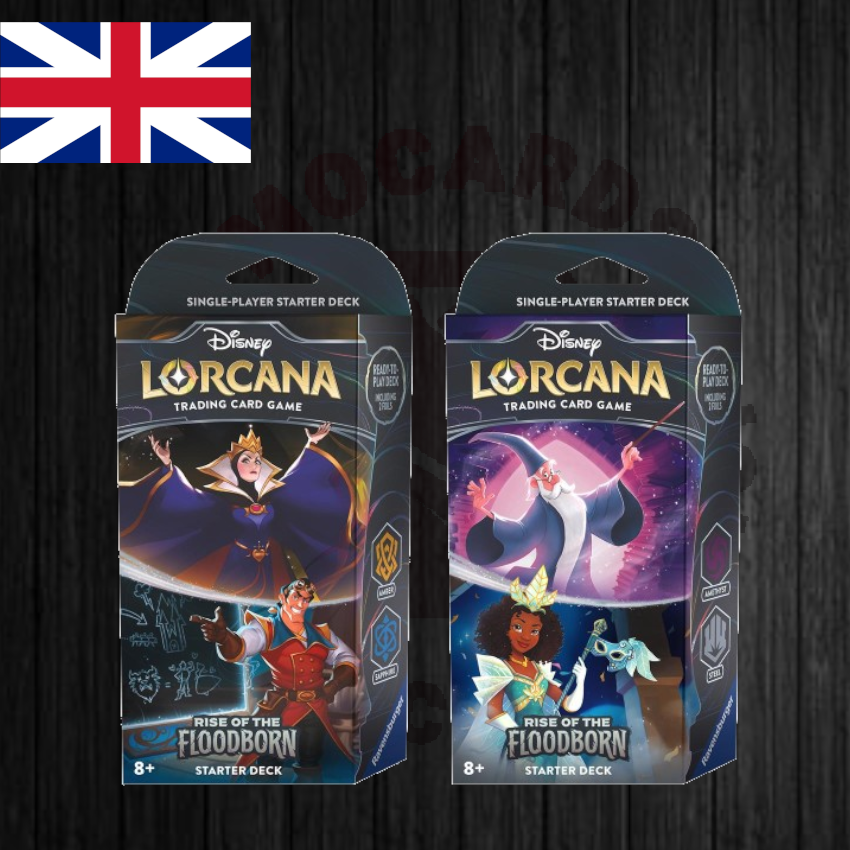 Disney Lorcana: Rise of the Floodborn - Starter Deck (Englisch)