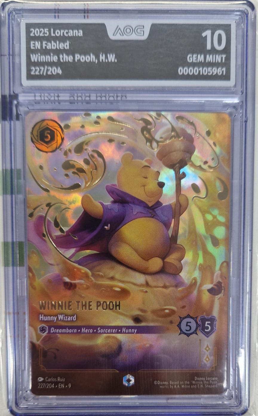 WINNIE POOH 227/204 - 10 Gem Mint AOG