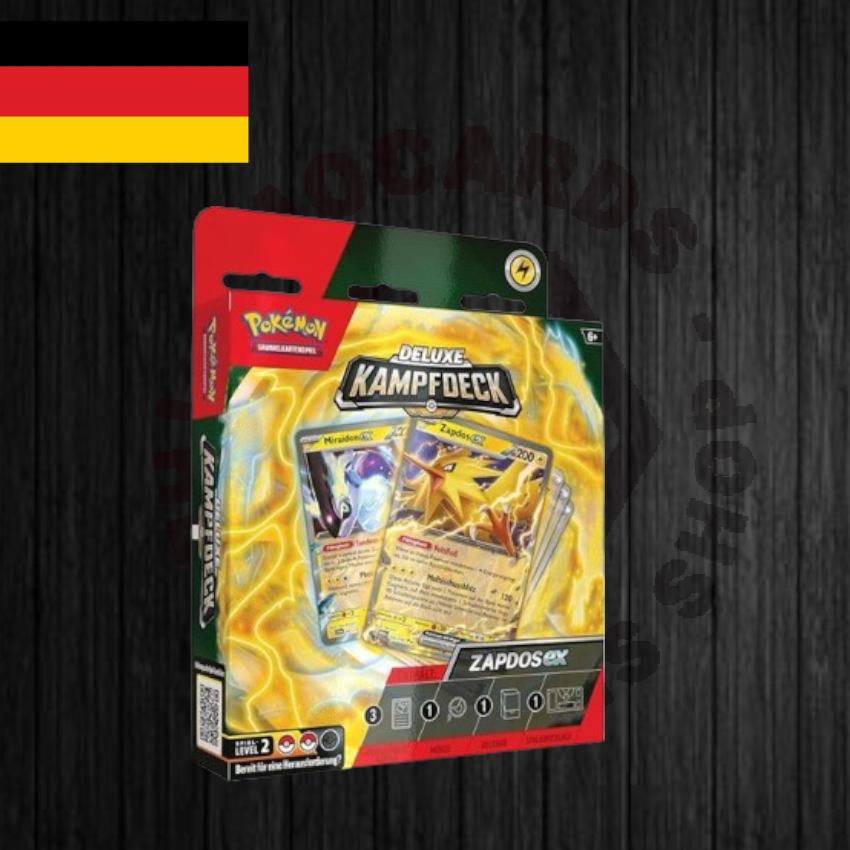 Pokemon Deluxe Kampf Deck - Zapdos‑ex (deutsch)