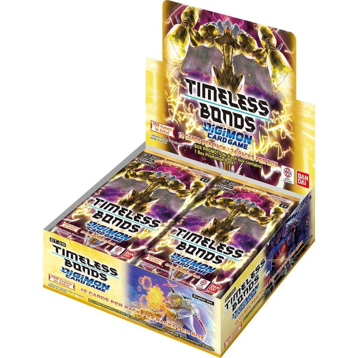 Digimon Card Game Timeless Bonds BT-26 Booster Display (24 Packs) - EN