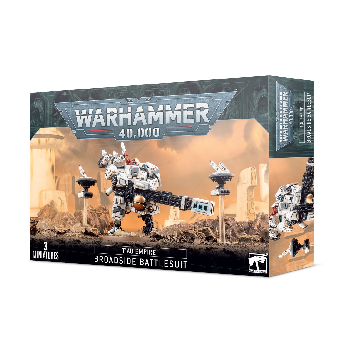 Warhammer 40K - XV88-Breitseite-Kampfanzug des Sternenreichs der T’Au