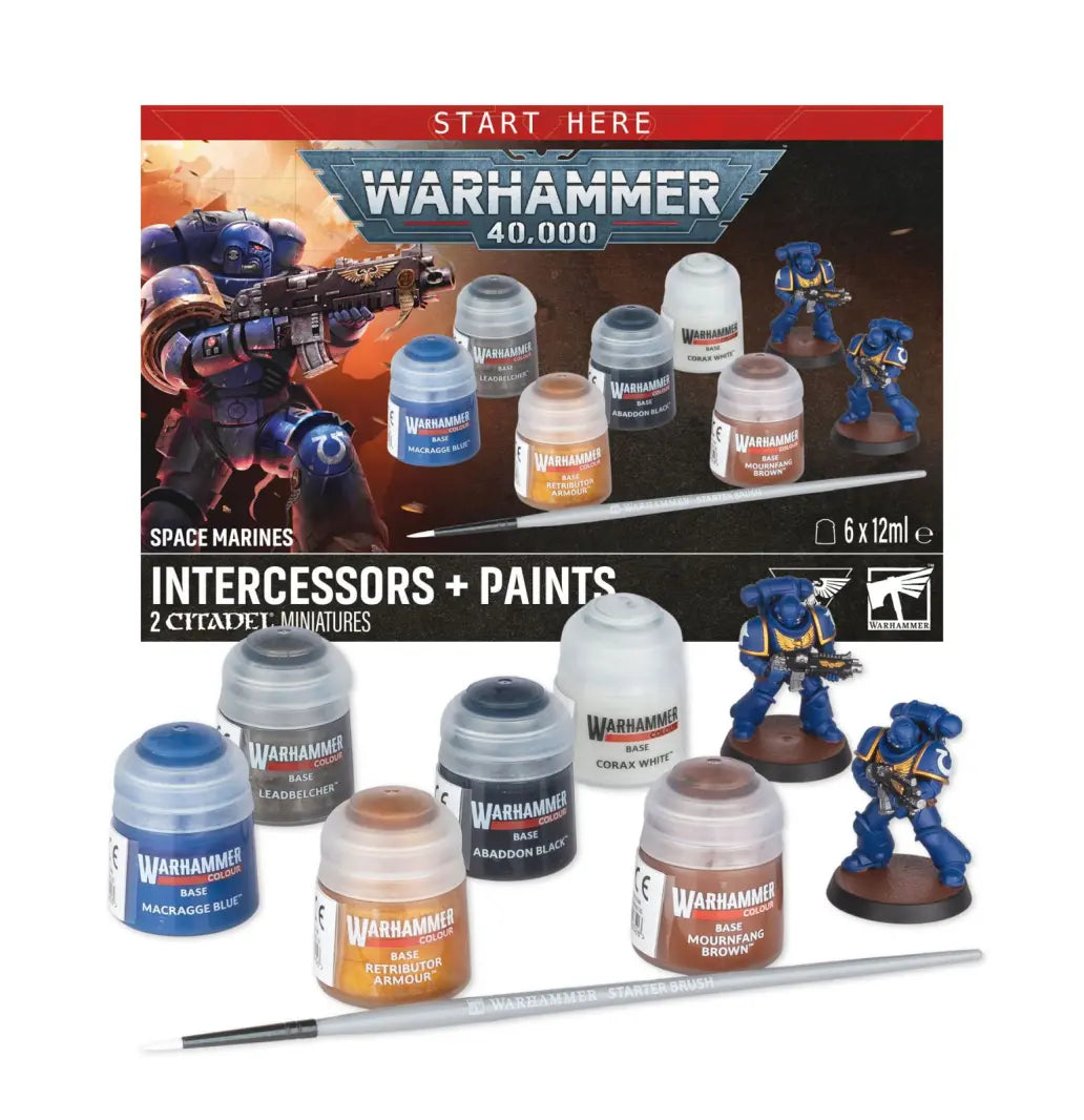 Space Marines: Intercessoren + Farben
