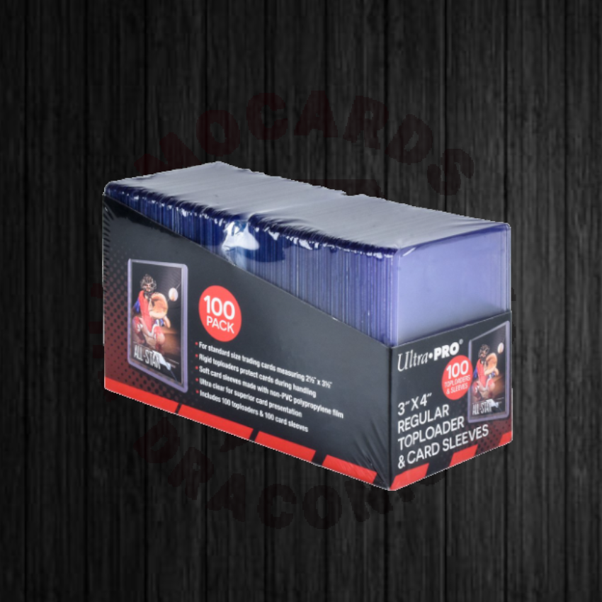 Ultra Pro - Regular Toploader + Card sleeves - 100 Stück