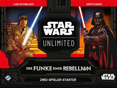 VORBESTELLUNG: STAR WARS: UNLIMITED - Der Funke einer Rebellion - Zwei-Spieler-Starter-Set - DE