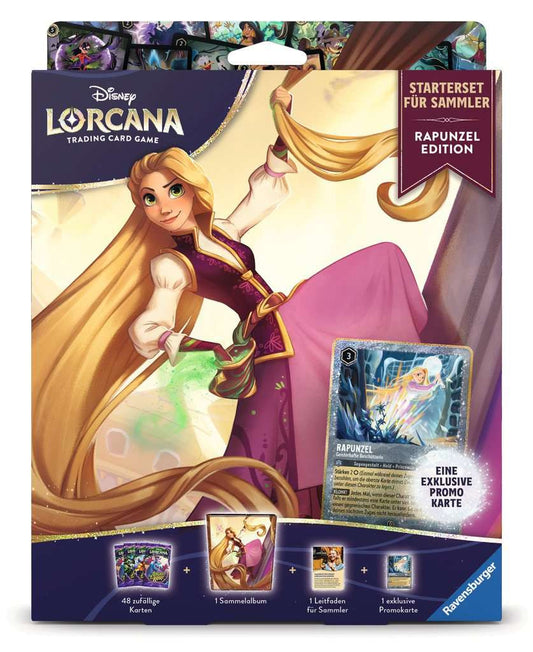 Disney Lorcana TCG: Starterset für Sammler Rapunzel Edition (Deutsch)