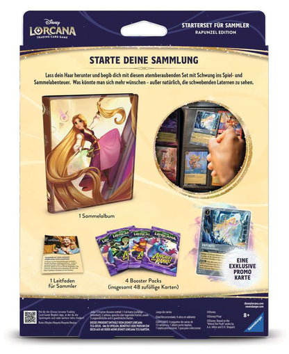 Disney Lorcana TCG: Starterset für Sammler Rapunzel Edition (Deutsch)
