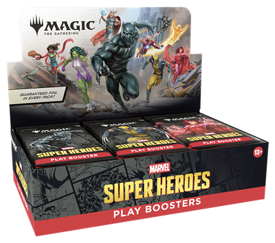MTG - DE - Marvel Super Heroes Play Booster Display (30 Packs)