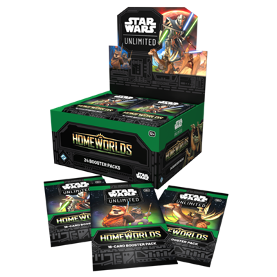 FFG - Star Wars: Unlimited - Homeworlds Booster Display (24 Booster)