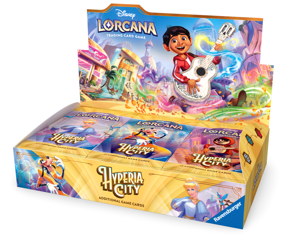 Disney Lorcana: Hyperia City Booster Display (24 Packs) - EN