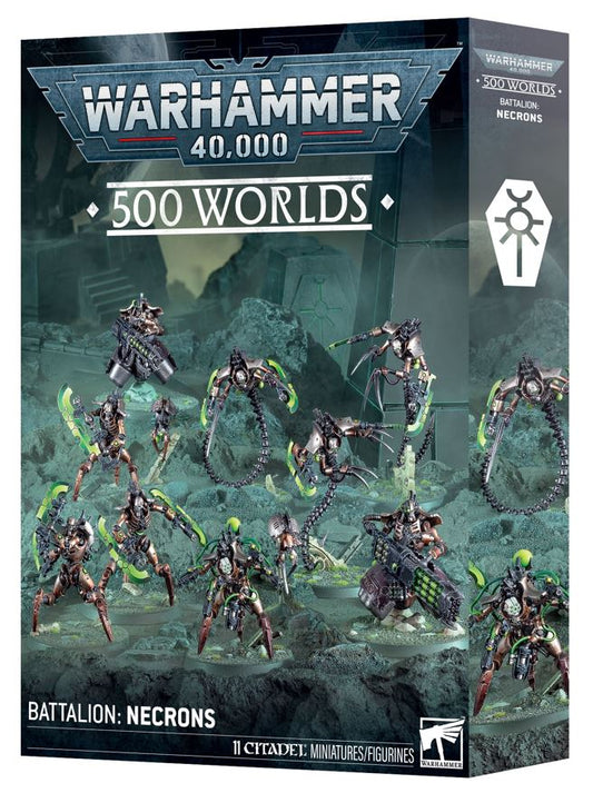 Warhammer 40K - 500 Worlds Battalion - Necrons