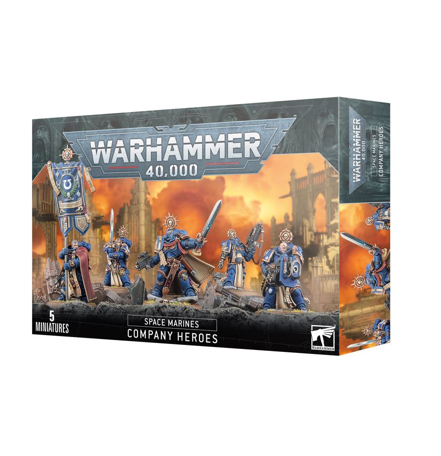 Warhammer 40K - Space Marines - Company Heroes