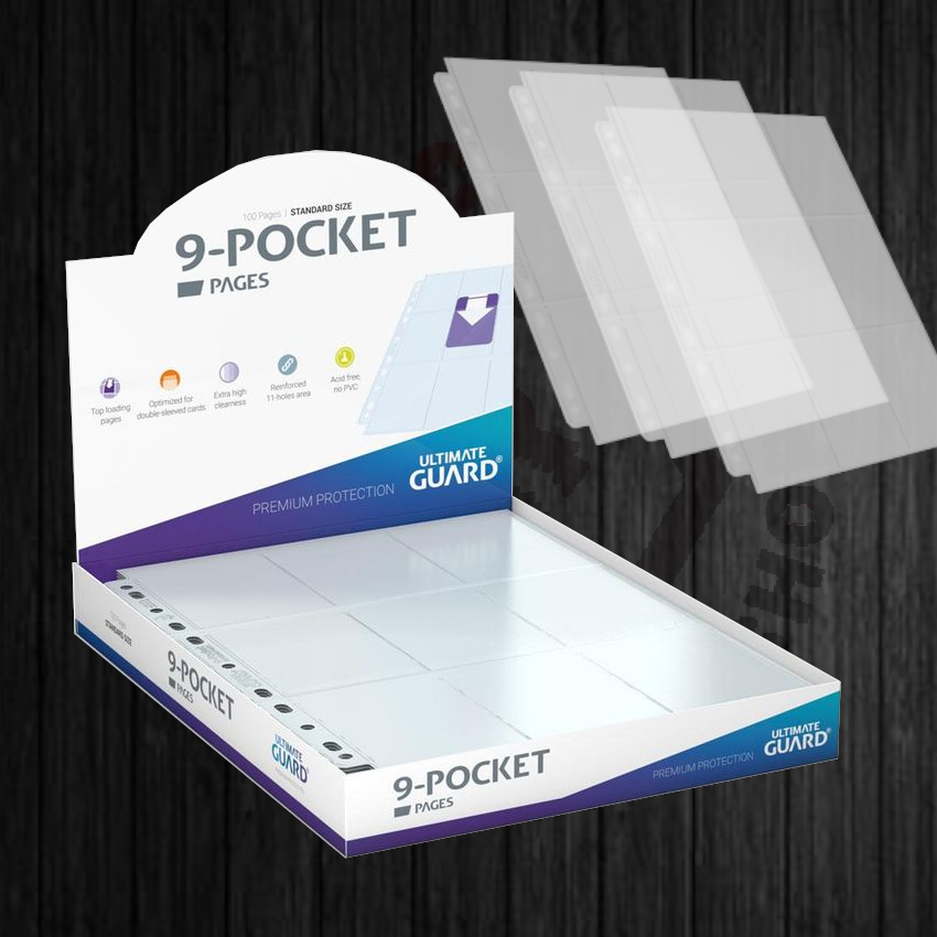 Ultimate Guard 9-Pocket Pages (transparent)