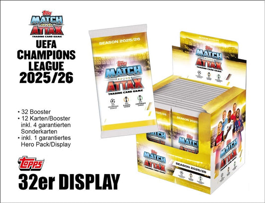 2025-26 Match Attax UEFA Champions League Booster