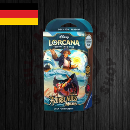 Disney Lorcana: Azurblaues Meer - Starter Deck - DE