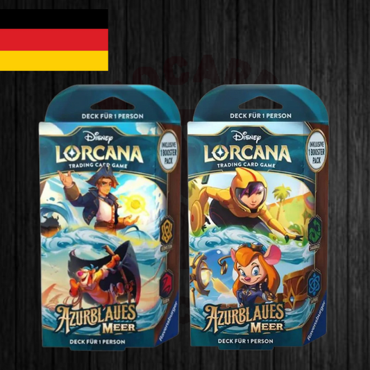 Disney Lorcana: Azurblaues Meer - Starter Deck - DE