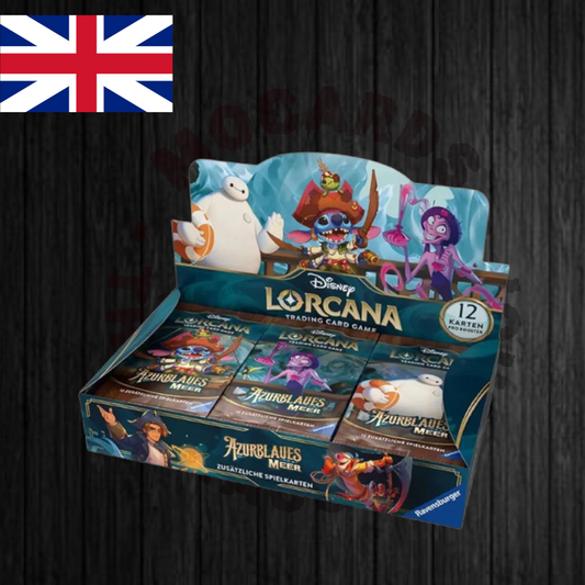 Disney Lorcana: Azurblaues Meer - Display (24 Booster) - EN