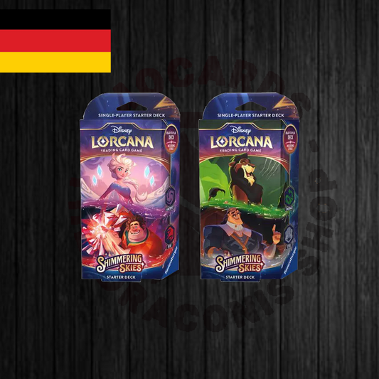 Disney Lorcana: Shimmering Skies - Starter Deck - DE