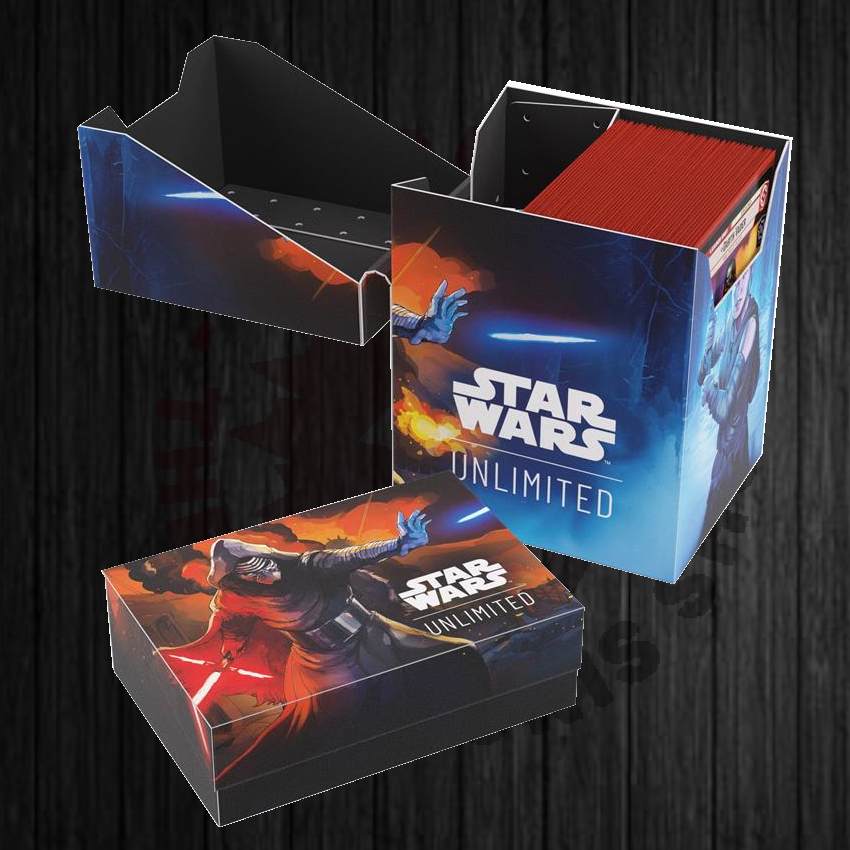 Gamegenic - Star Wars: Unlimited Soft Crate - Rey/Kylo Ren