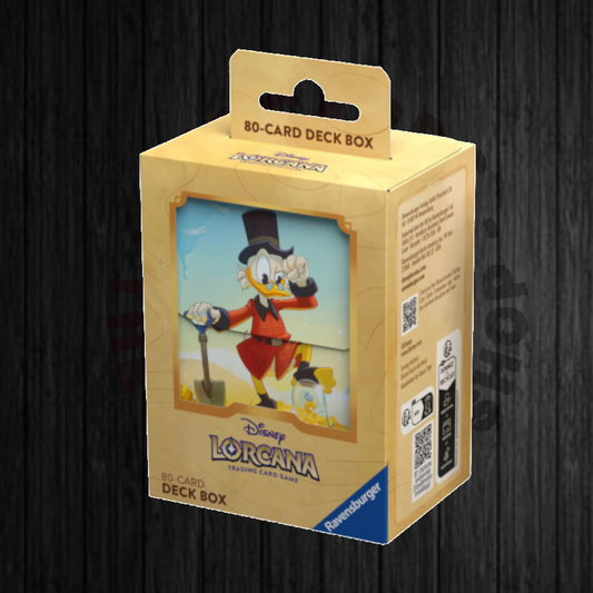 Disney Lorcana - Die Tintenlande: Deck Box "Dagobert Duck"