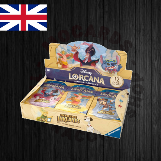 Disney Lorcana: Into the Inklands - Display mit 24 Booster Packs (Englisch)