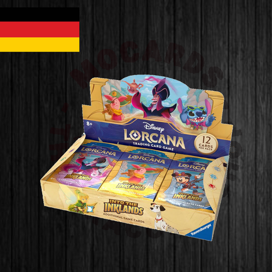 Disney Lorcana: Die Tintenlande - Display mit 24 Booster Packs (Deutsch)