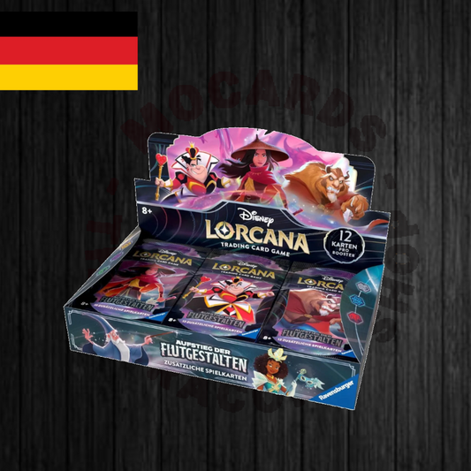 Disney Lorcana: Aufstieg der Flutgestalten - Display mit 24 Booster Packs (Deutsch)