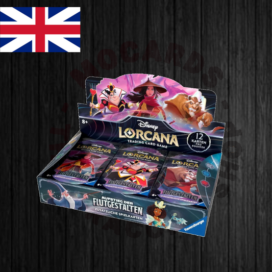 Disney Lorcana: Rise of the Floodborn - Display mit 24 Booster Packs (Englisch)