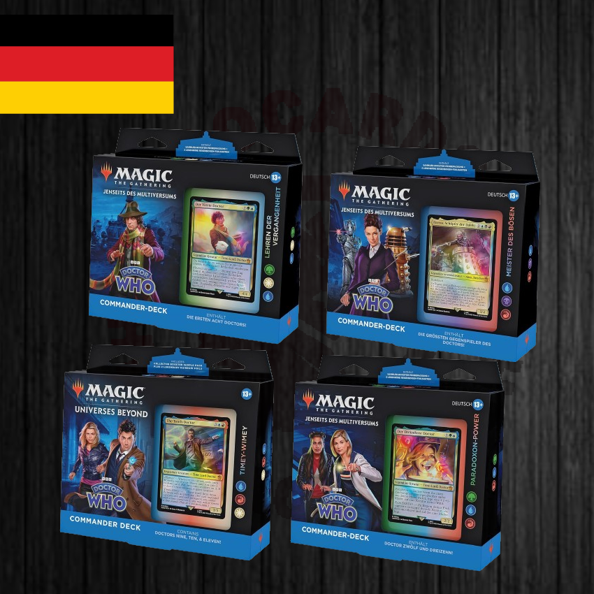 MTG - Doctor Who Commander Deck - DE