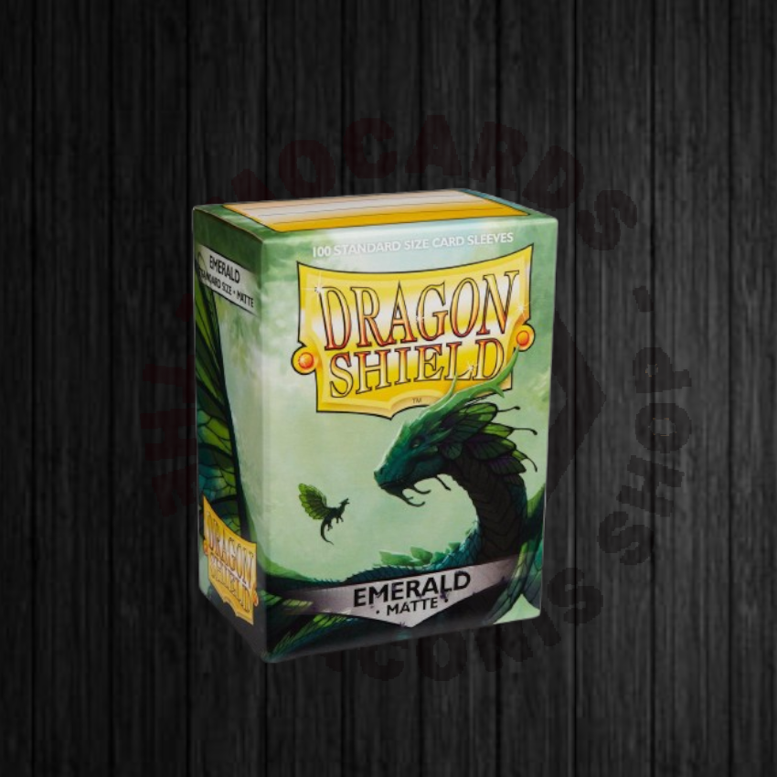 Dragon Shield Sleeves - Emerald (100 Sleeves)