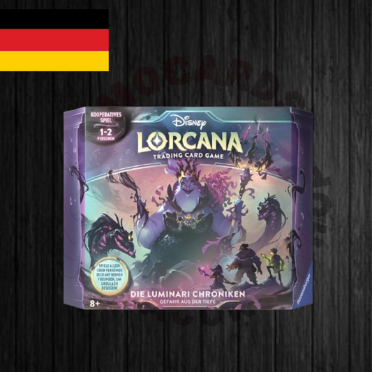 Disney Lorcana: Ursulas Rückkehr - Die Luminari Chroniken: Gefahr aus der Tiefe Geschenk-Set - DE