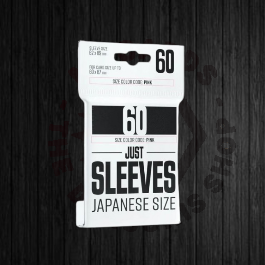 Just Sleeves - Japanese Size (60 Sleeves)