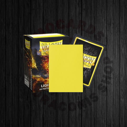 Dragon Shield Dual Matte Sleeves - Lightning 'Ailia' (100 Sleeves)