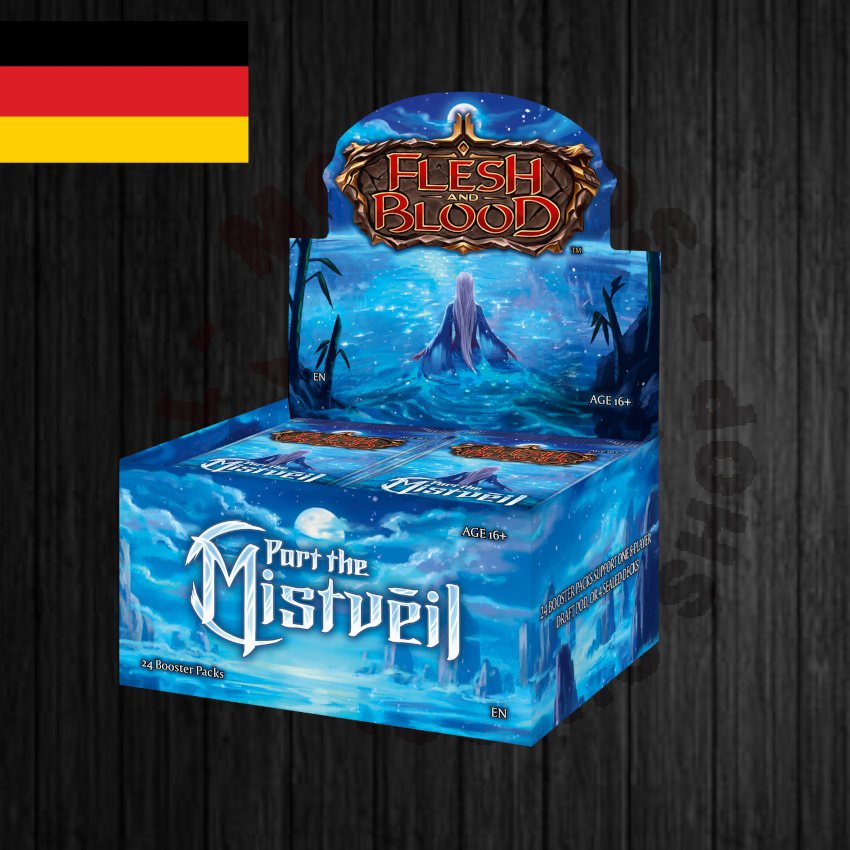 Flesh & Blood TCG - Part the Mistveil Booster Display (24 Packs) - DE