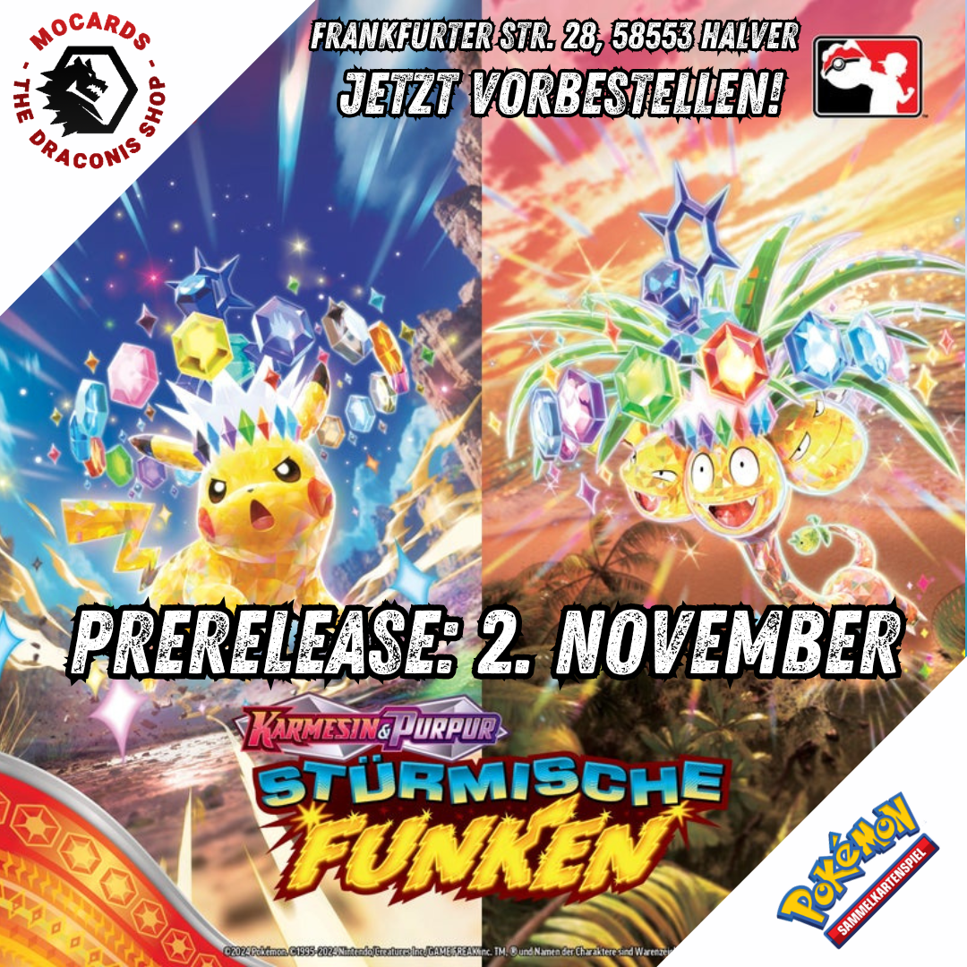 Pokemon Stürmische Funken Prerelease