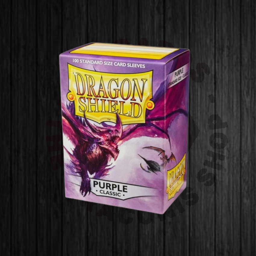 Dragon Shield Sleeves - Purple (100 Sleeves)