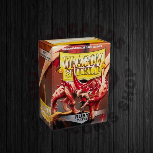 Dragon Shield Sleeves - Ruby (100 Sleeves)