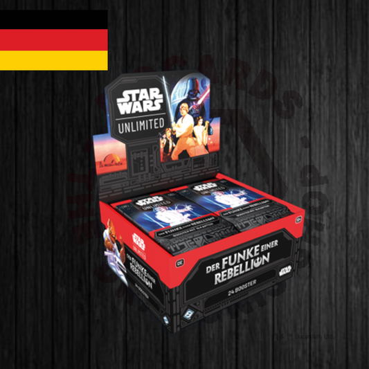 VORBESTELLUNG: STAR WARS: UNLIMITED - Der Funke einer Rebellion Booster Display (24 Booster) - DE
