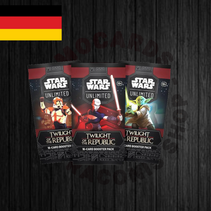 FFG - Star Wars: Unlimited - Twilight of the Republic Booster Display (24 Booster) - DE