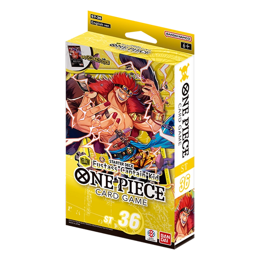 One Piece Card Game Yellow Eustass Captain"Kid ST-36 Starter Deck - EN