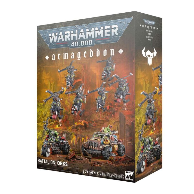 Warhammer 40K - armageddon - Battalion: Orks